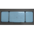 Pizarra blanca de escritura plegable magnética con marco de aluminio (BSTFD-A)